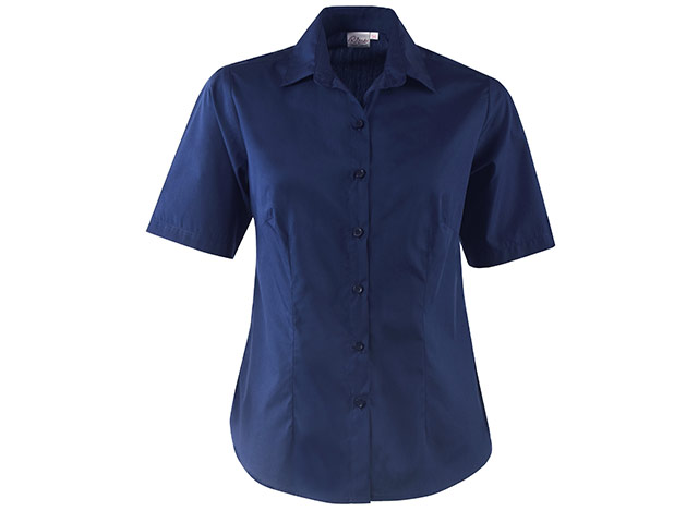 P070 Ladies Short Sleeve Cathy Blouse - Image 3