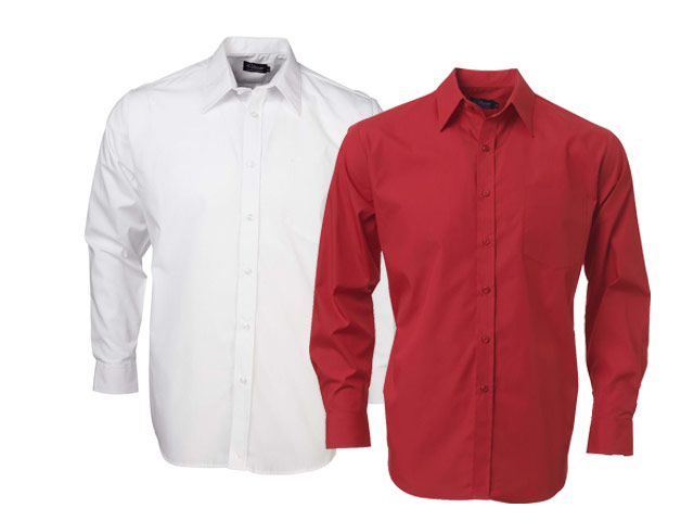 P070 Mens Long Sleeve Lounge Shirt - Image 2