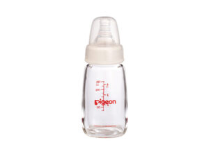Pigeon -Flexible Glass Bottle With Peristaltic Nipple 120Ml