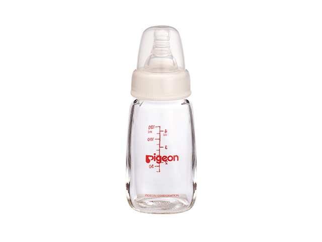 Pigeon -Flexible Glass Bottle With Peristaltic Nipple 120Ml