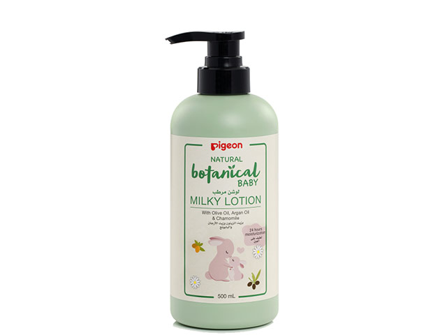 Pigeon -Milky Lotion 500Ml Natural Botanical