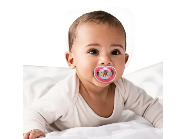 Pigeon -Mini Light Pacifier M 2Pc (Girl)