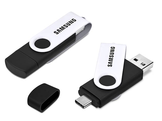 Shuffle Gyro Black Flash Drive-32Gb