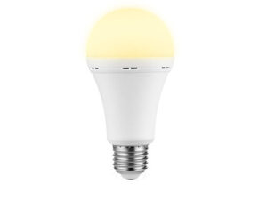 Switched 5W A60 Rechargeable E27 Led Light Bulb Warm White