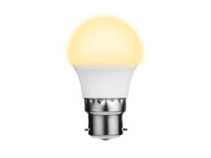 Switched 5W Golfball Led Light Bulb B22 -Warm White