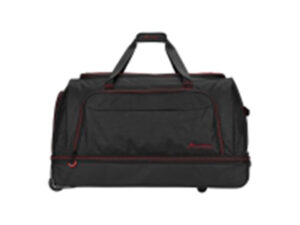 Travelwize Asteroid Trolley Duffle Black Red