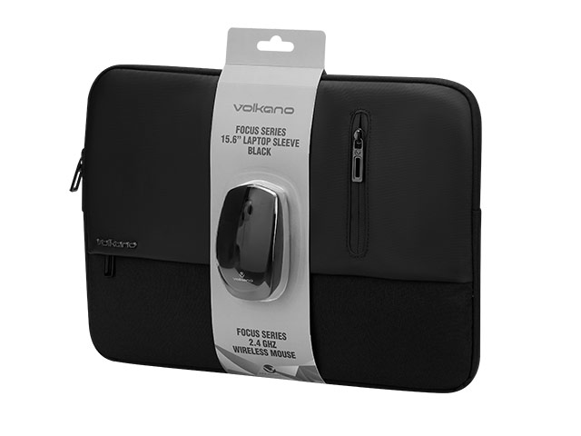 Volkano Focus Series 15.6 Inch laptop Sleeve And Wireless Mouse