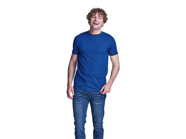 175G Ringer T-Shirt Polyester Eyelet