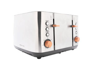 Boden Stark 4 Slice Stainless Steel Toaster