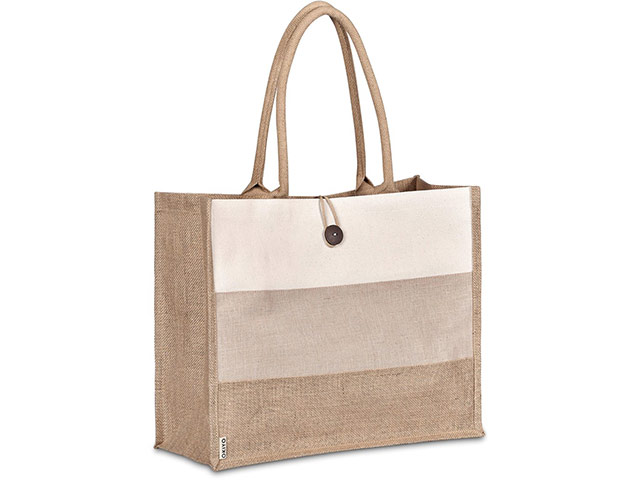 Okiyo Fukei Jute And Cotton Tote - Image 2