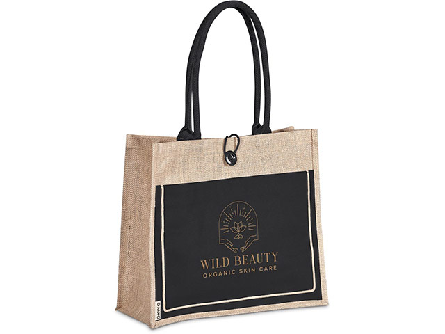 Okiyo Umi Jute And Cotton Tote