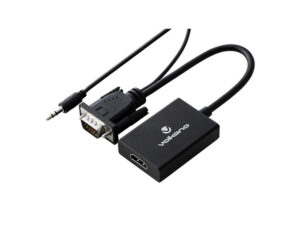 Volkano Append Series Vga Male To Hdmi Female Converter
