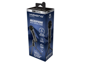 Volkano Stream Vocal Microphone With Tripod
