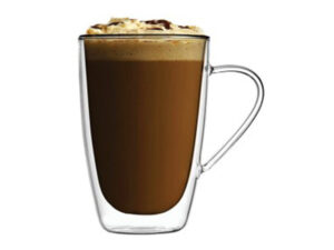 2Pc Double Wall Mug 330Ml