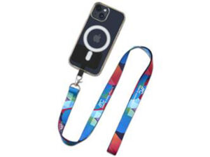 Altitude Turaco Double-Sided Sublimated Satin Crossbody Phone Strap