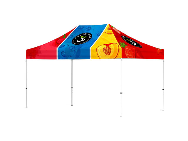 Coated Steel Sublimated Gazebo 4.5m x 3m