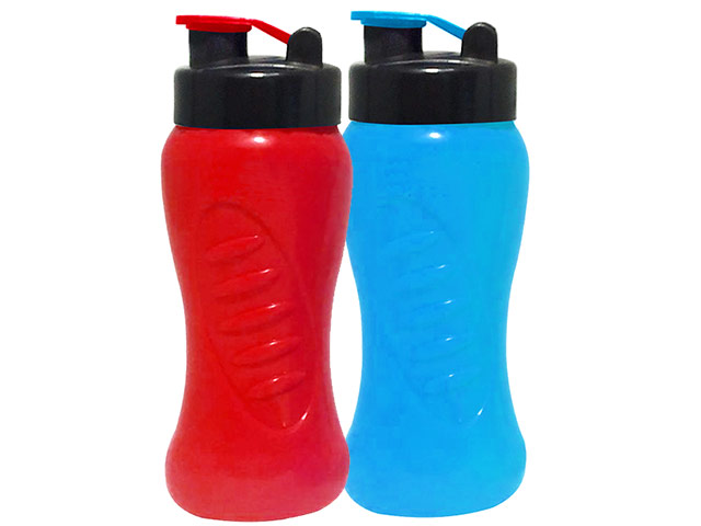 Curves 500ml water bottle with 1 col - Flip top - Image 4