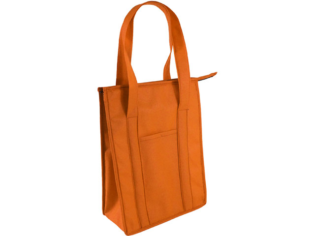 Flurry Tote Cooler with 1 col print + pocket - Image 5