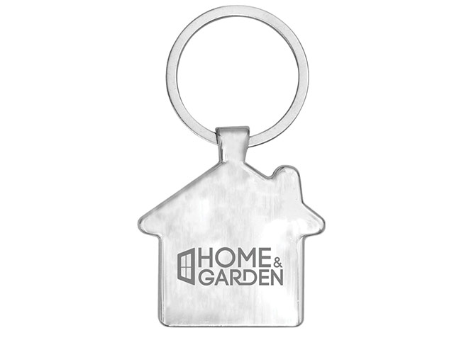 House Metal Bamboo Keyring - Image 2