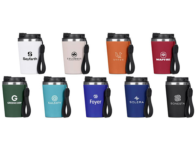 Kooshty Luca Stainless Steel & Plastic Double-Wall Tumbler – 350ml - Image 2