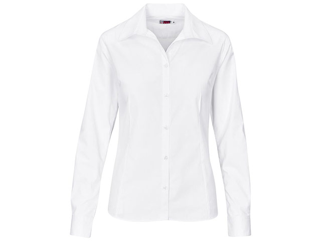 Ladies Long Sleeve Cotton Twill Moderna Shirt - Image 4