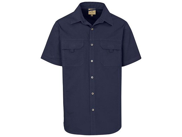 Mens Short Sleeve Mawenzi Twill Shirt - Image 3