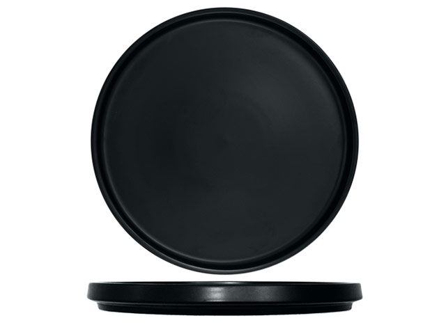 Nova Black Apex Plate 24.5Cm