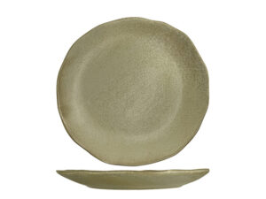 Nova Earth Limestone Coupe Plate 28Cm