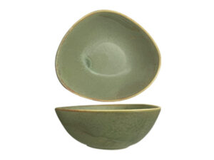 Nova Earth Sage Oblong Bowl 15.5Cm