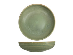 Nova Earth Sage Shallow Bowl 18Cm