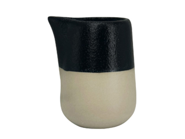 Nova Mezzo Black Jug (No Handle) 80Ml
