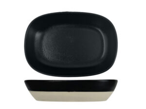 Nova Mezzo Black Rectangular Bowl