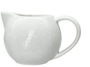 Nova Rain White Milk Jug 160Ml