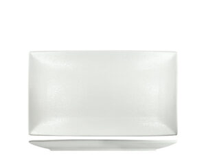 Nova Rain White Rectangular Plate 34X19Cm