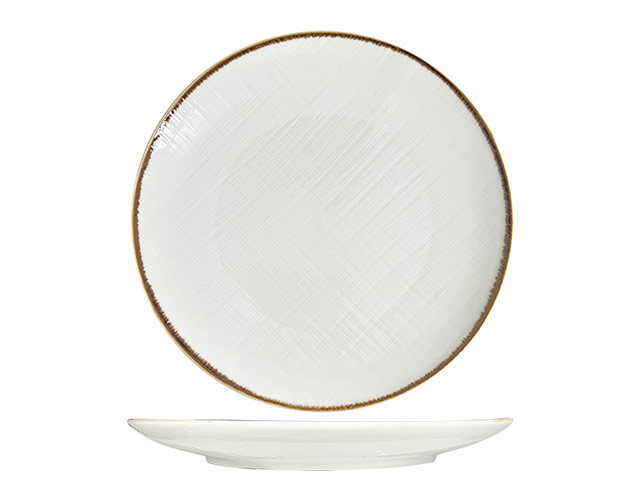 Nova Stitch Braun Coupe Plate 26Cm