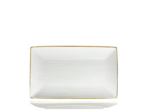 Nova Stitch Braun Rectangular Plate 27×16.5Cm