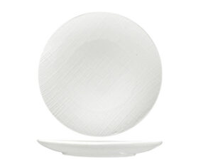 Nova Stitch White Coupe Plate 18Cm