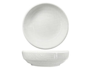 Nova Stitch White Flat Plate 9Cm