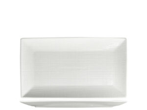 Nova Stitch White Rectangular Plate 34X19Cm