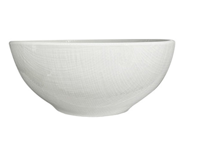 Nova Stitch White Rice Bowl 16Cm