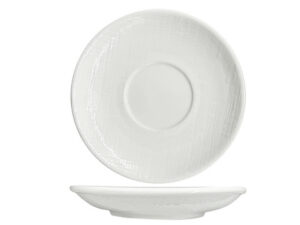 Nova Stitch White Saucer 14Cm