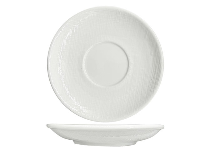 Nova Stitch White Saucer 14Cm