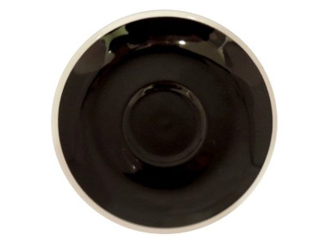 Nova Style Black Saucer 14 Cm – For 260Ml Cup
