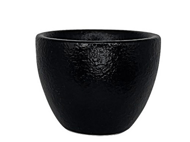 Nova Urban Texture Black Sauce Bowl 80Ml