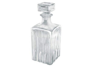 Square Decanter With Glass Lid